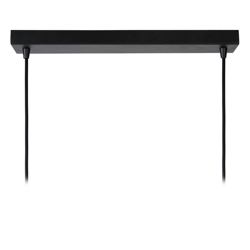 Pendant lamp Ruben 4-light black Lucide 5411212000163