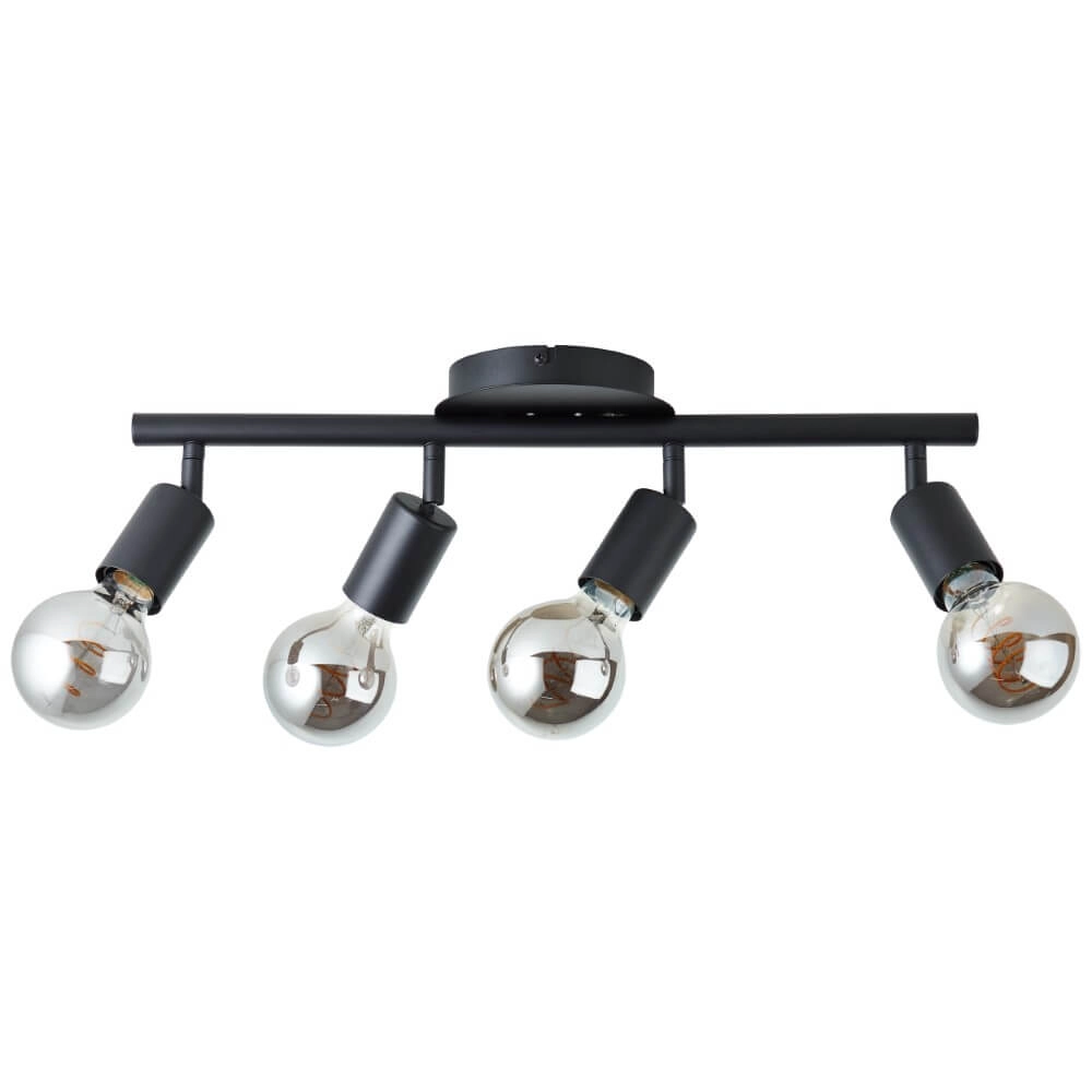 4-light ceiling lamp Tiffany black Brilliant 4004353406485