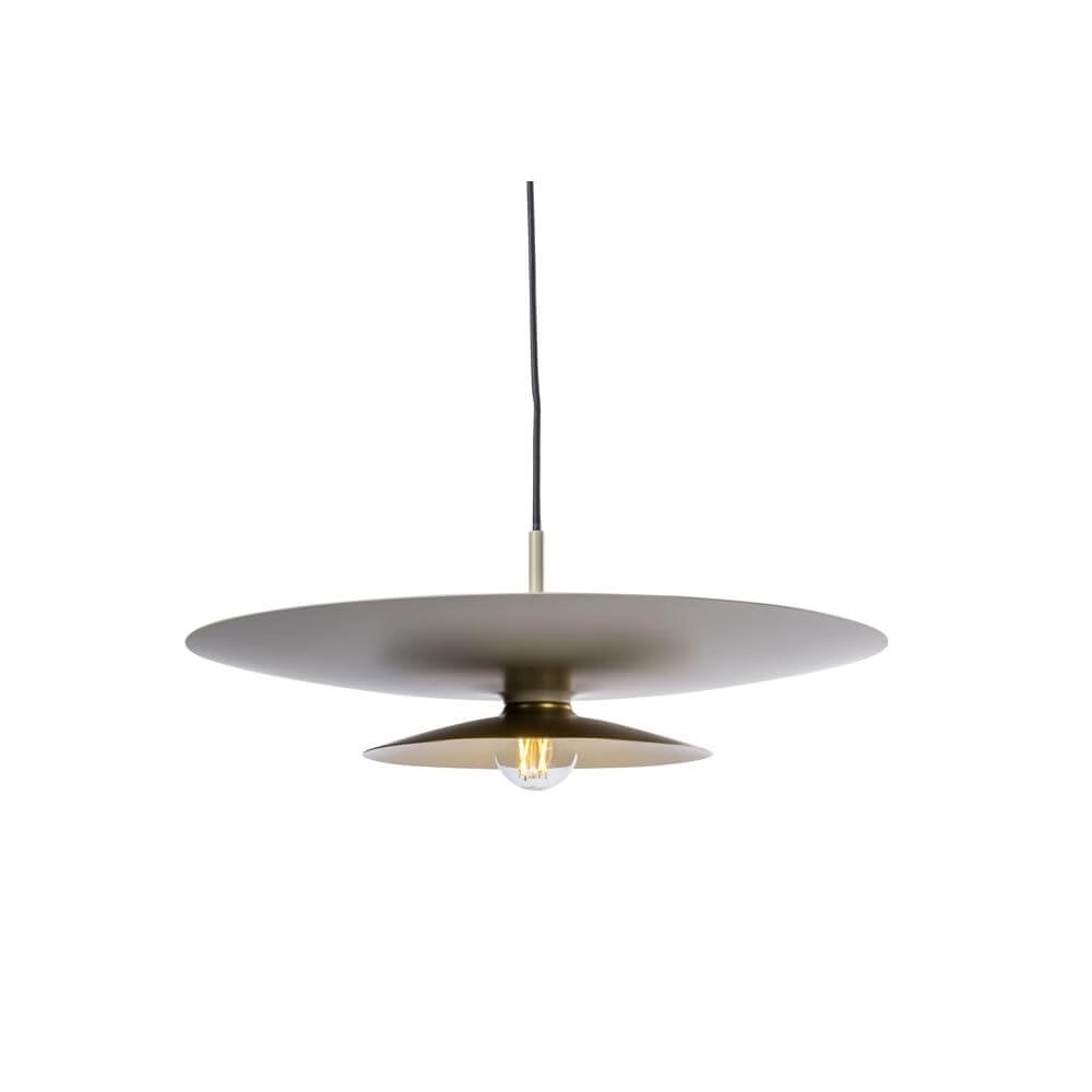Pendant lamp Linares umbrella khaki Ø 50cm Artdelight 8720701101685