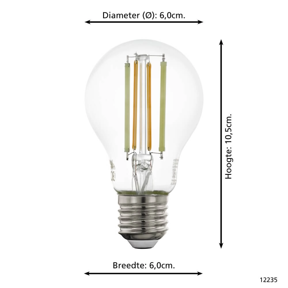 LED lamp bulb Zigbee - E27 - 6 watt - 2200-6500K - A60 Eglo 9002759122355