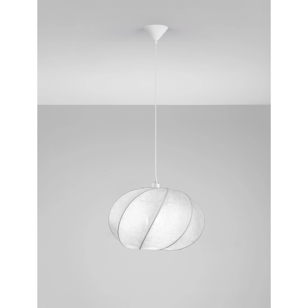 Pendant lamp Bora white Ø 45cm Lyora 5212017477453