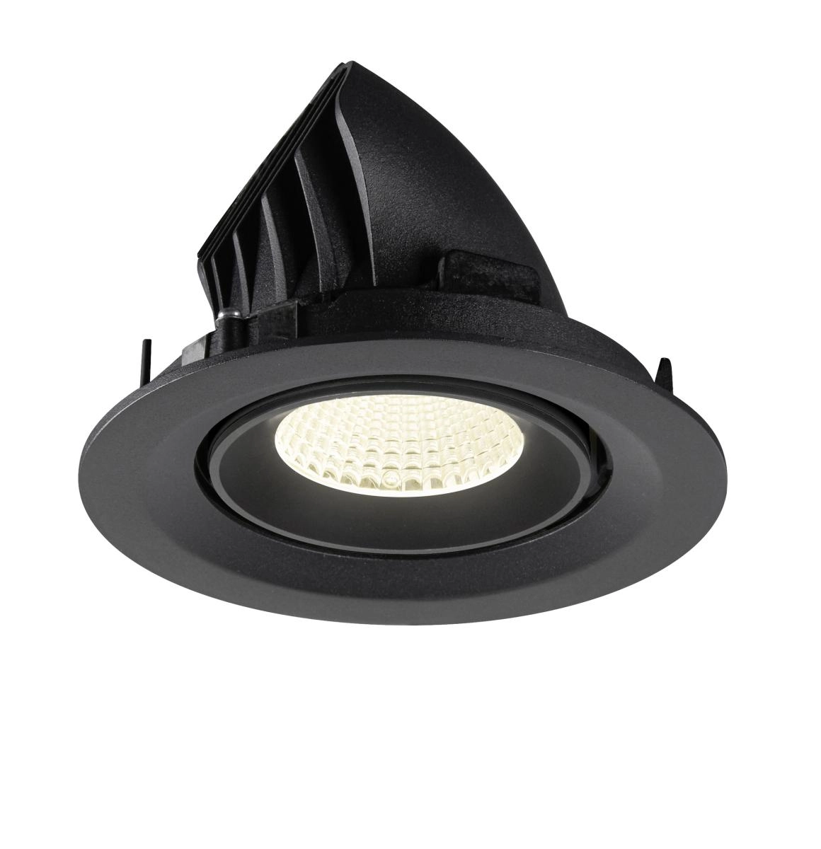 Recessed spotlight Numinos Gimble M black 4000K - 40deg SLV 4024163311748