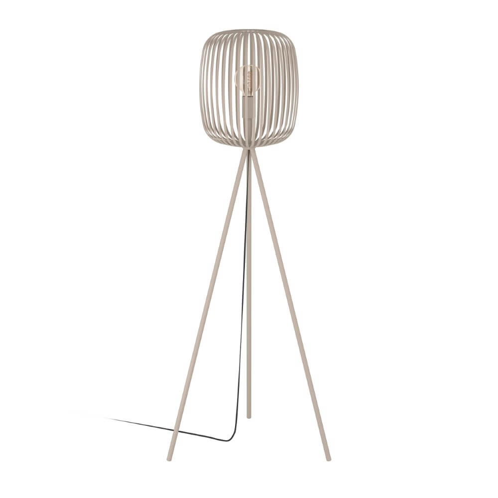 Sand Brown Floor Lamp Romazzina Ø 32.5cm