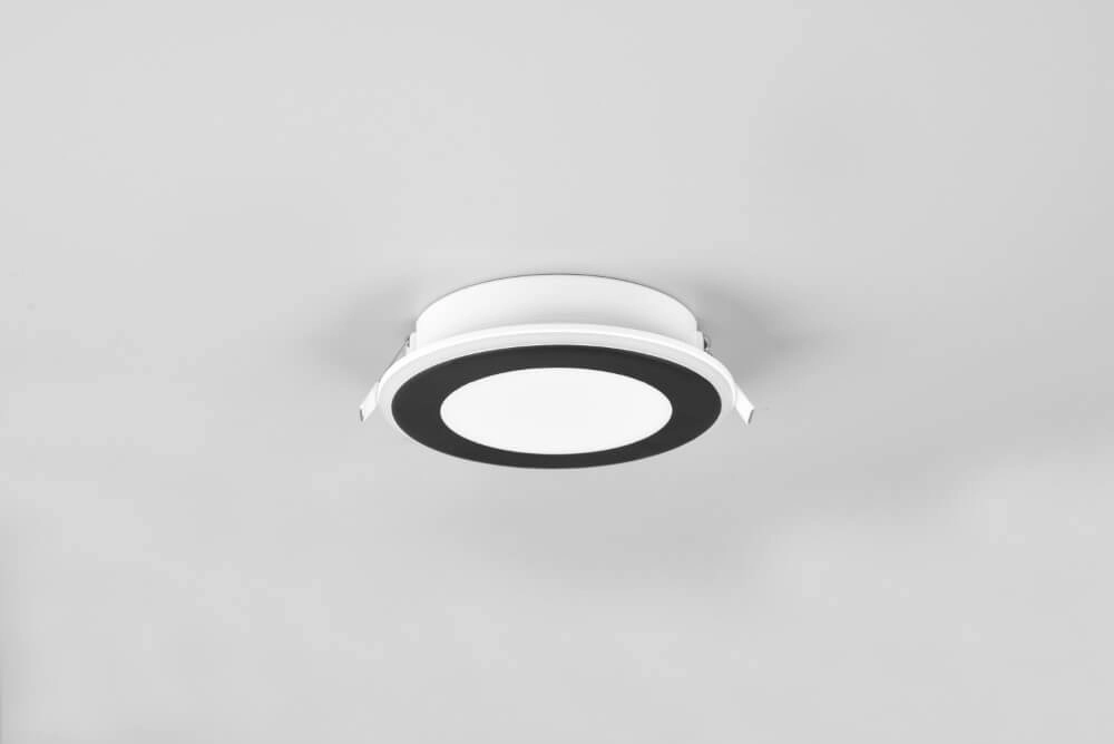 Recessed lighting Aura 14.8cm black Trio 4017807504101