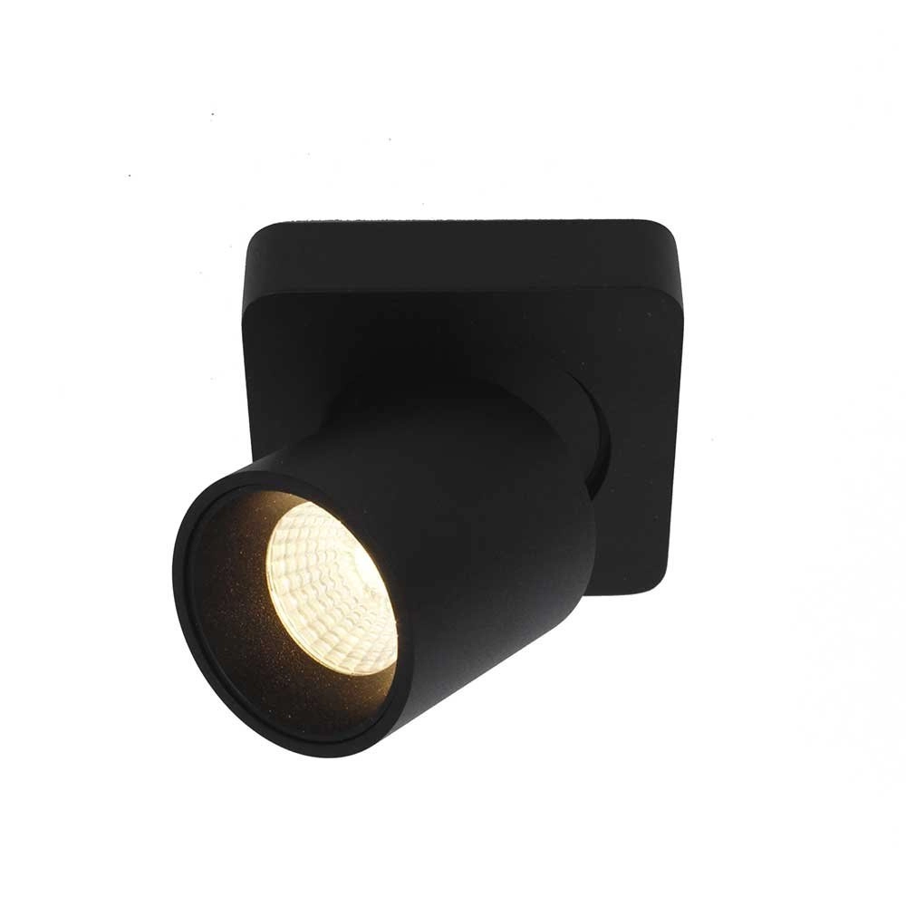 Led surface mounted spot Laguna black