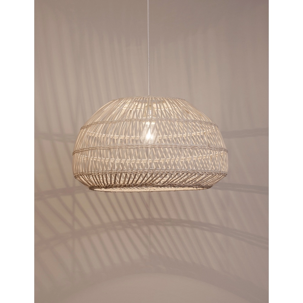 White pendant lamp Melody Ø 50.5cm