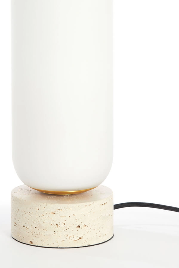 White table lamp Rylano 35cm Light & Living 8717807744908