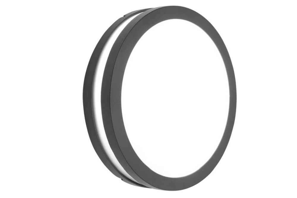 Round wall lamp Titan anthracite