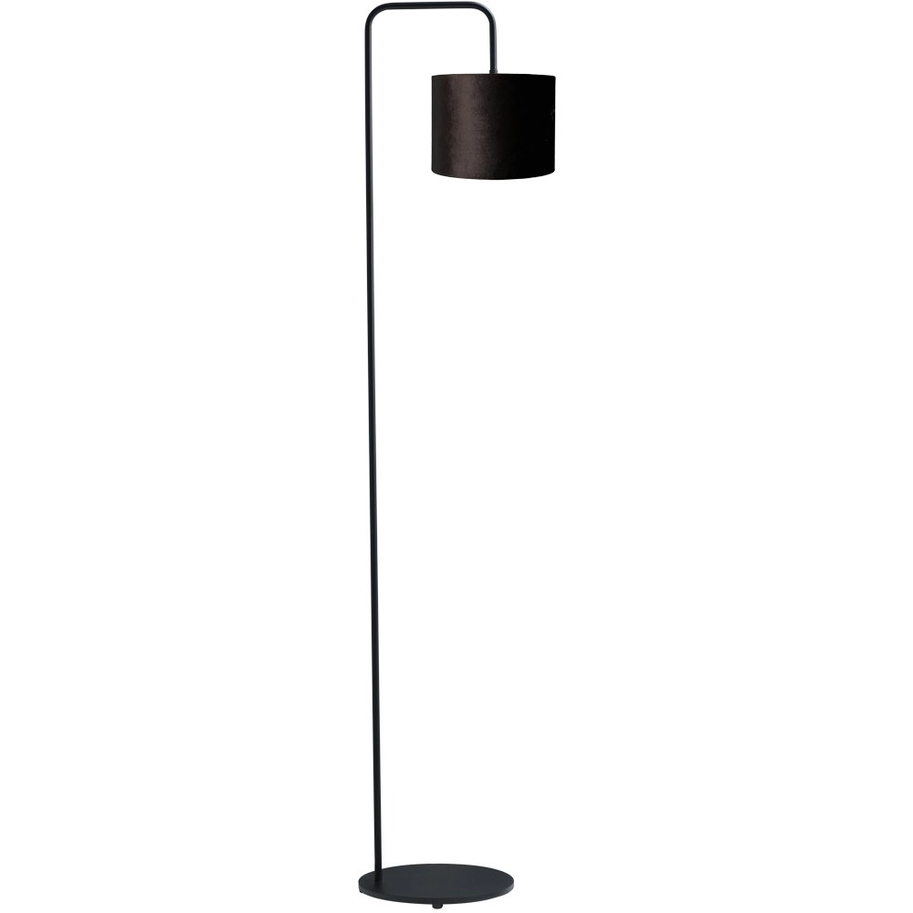 Floor table lamp Venus 152cm with black lampshade