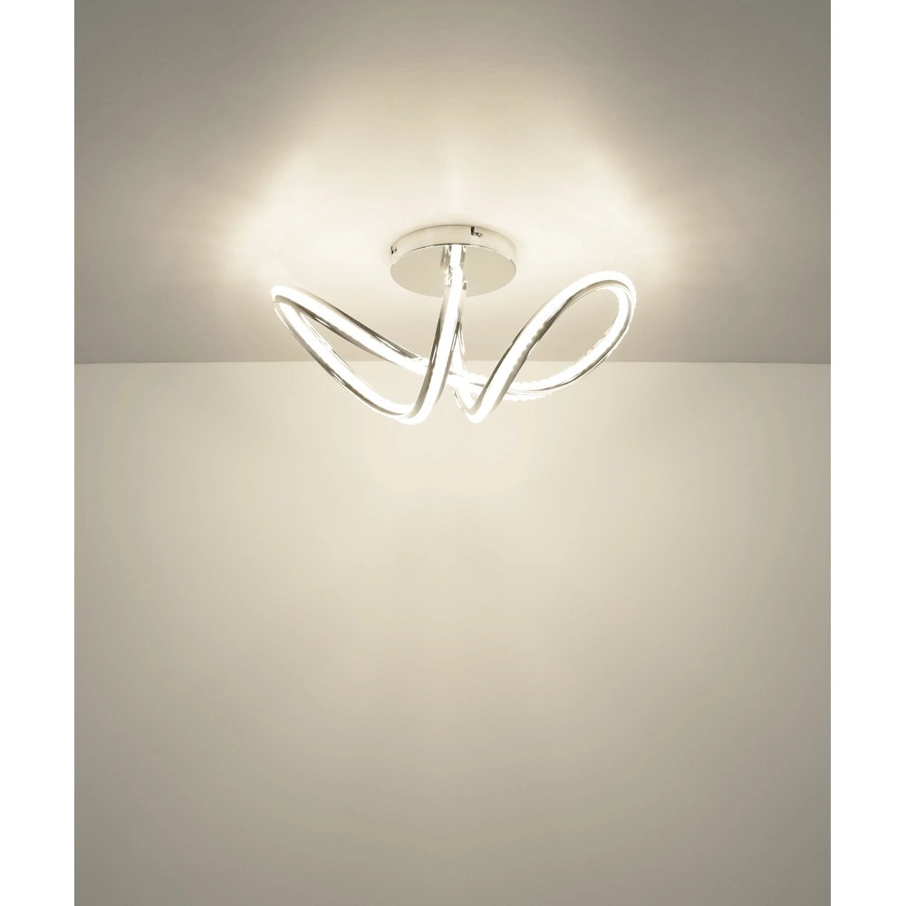 Modern ceiling lamp Evangeline chrome Globo 9007371586202