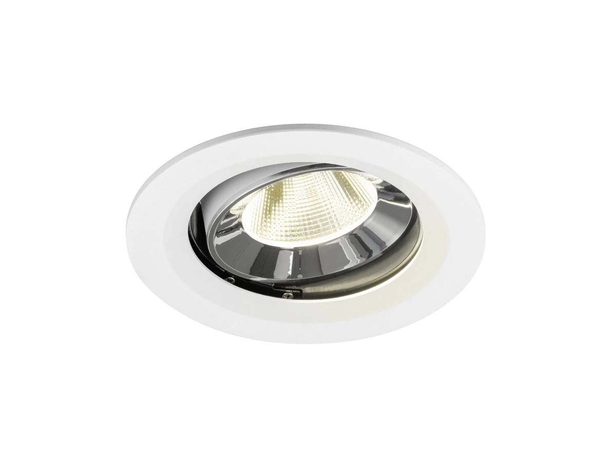 Recessed spotlight Numinos Move M white/chrome 4000K - 20deg