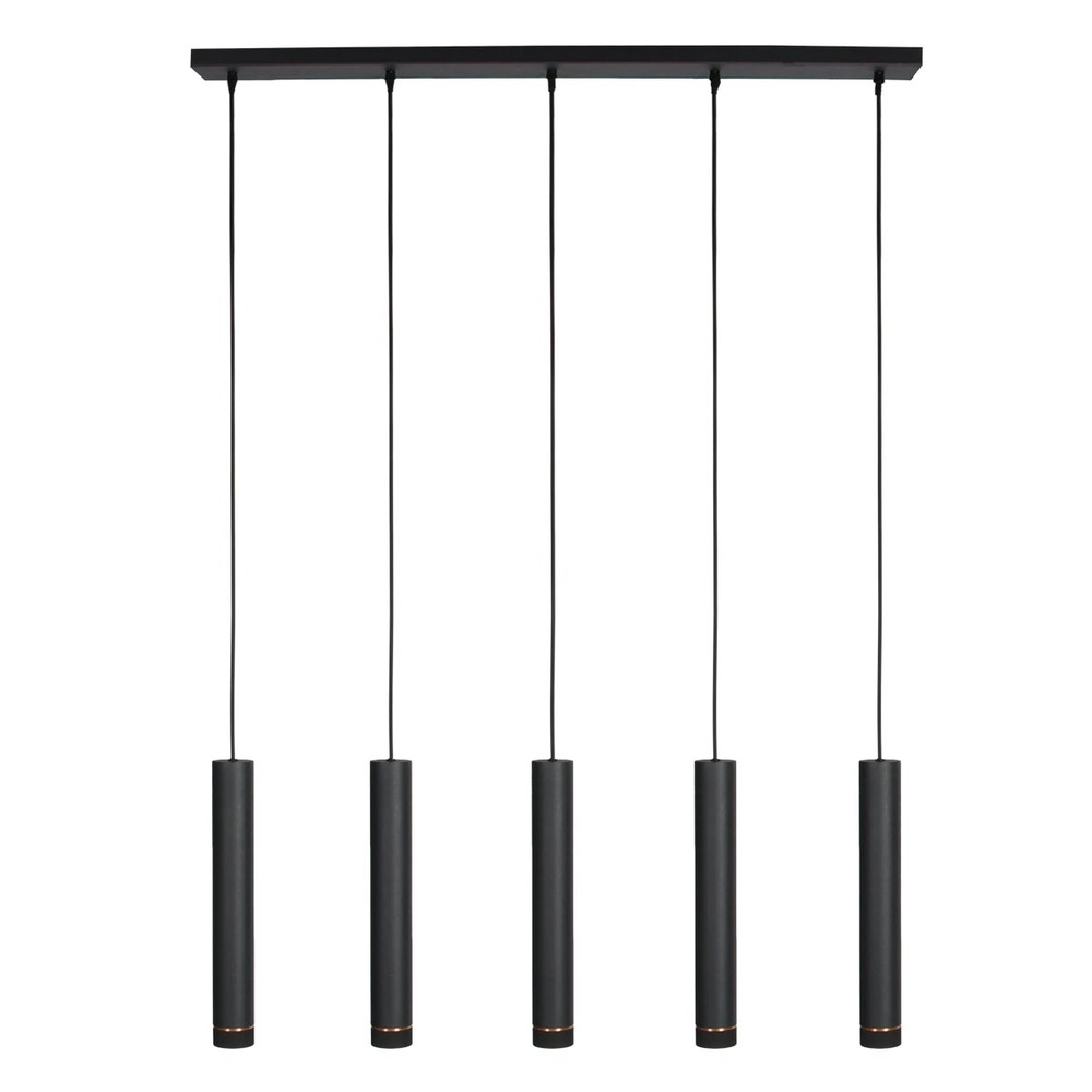 Sleek pendant lamp DownLume 5-light