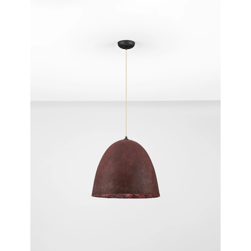 Pendant lamp Solis red Ø 50cm Lyora 5212017477859