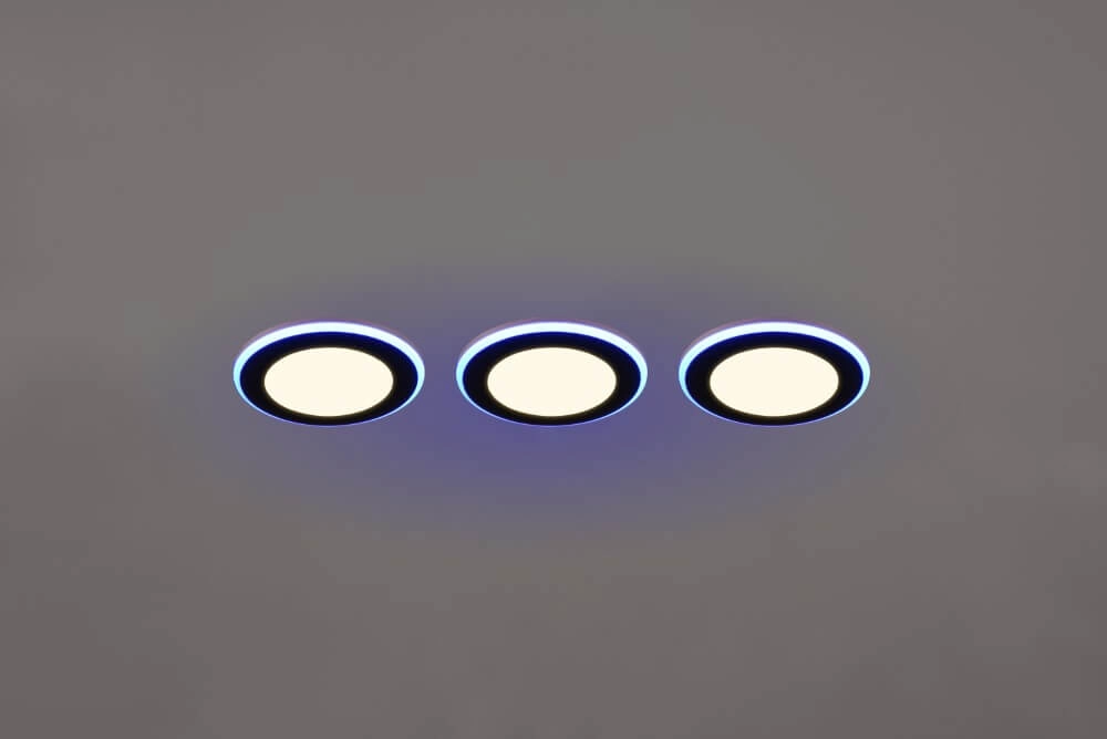 Black recessed spotlights Argus set of 3 Trio 4017807574517