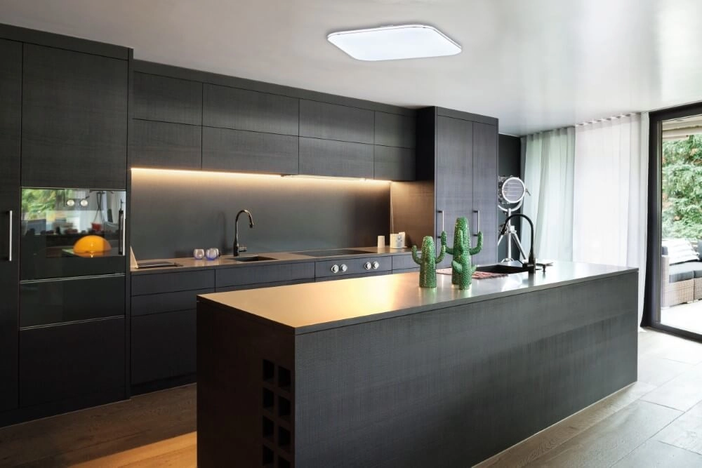 Square LED ceiling light Porto 34cm Fischer & Honsel 4003694211260