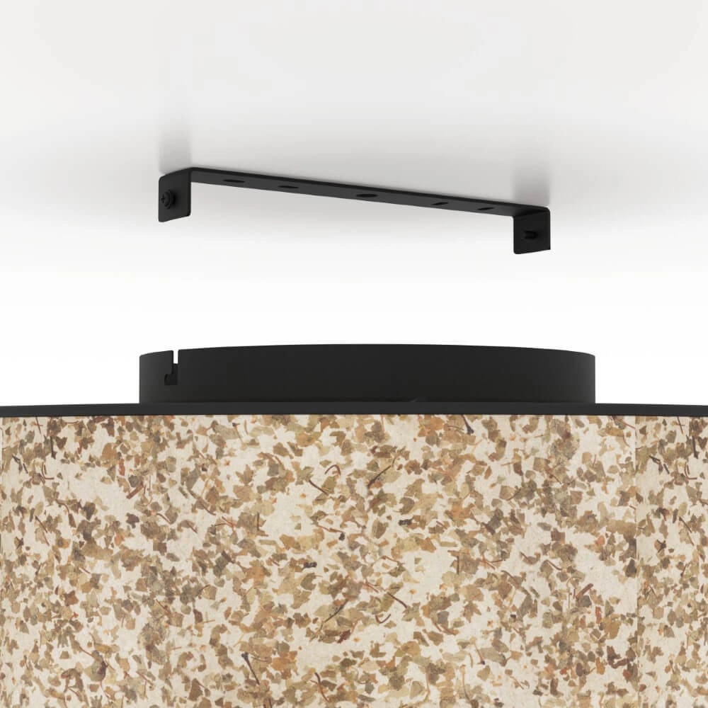 Natural ceiling lamp Butterburn Ø 38cm Eglo 9002759439354