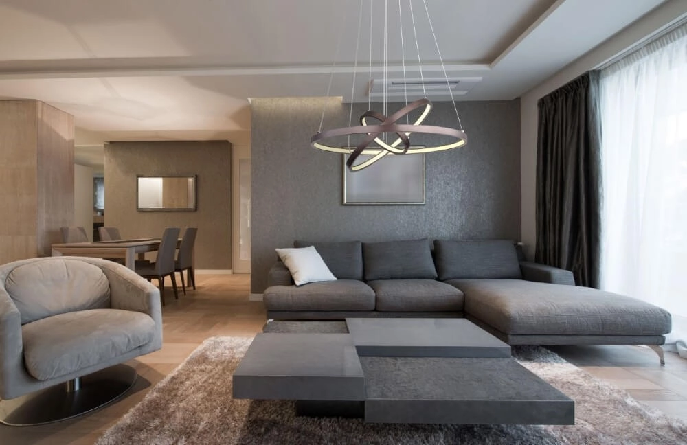 Design pendant lamp Ralph Coffee brown varibo Globo 9007371445684