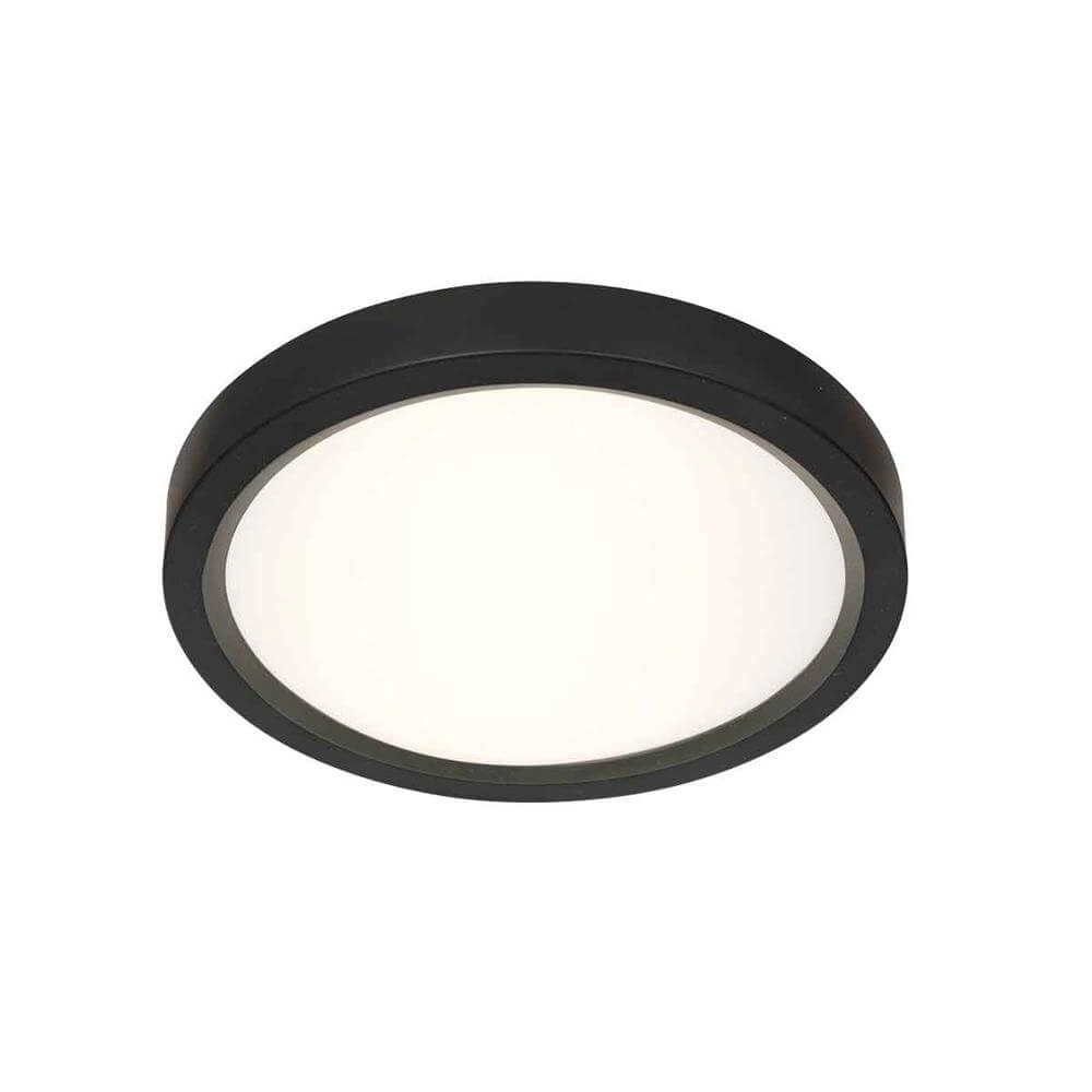 Black ceiling lamp Walcie Ø 20cm Steinhauer 8712746176575