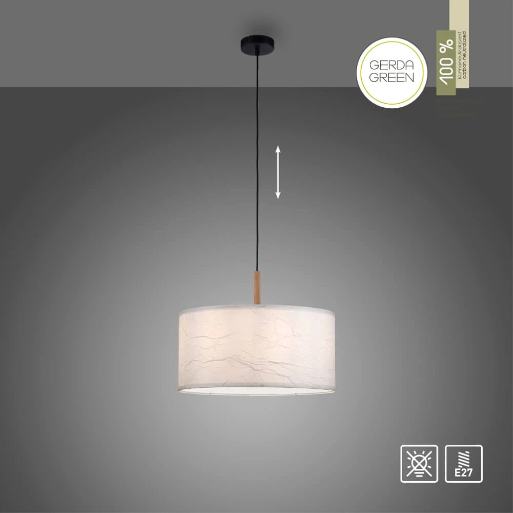 White pendant lamp Green Sofie ankle Just Light 4043689994990