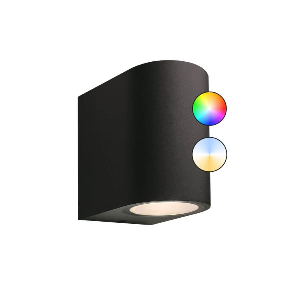 Wall spotlight Gilvus Smart black
