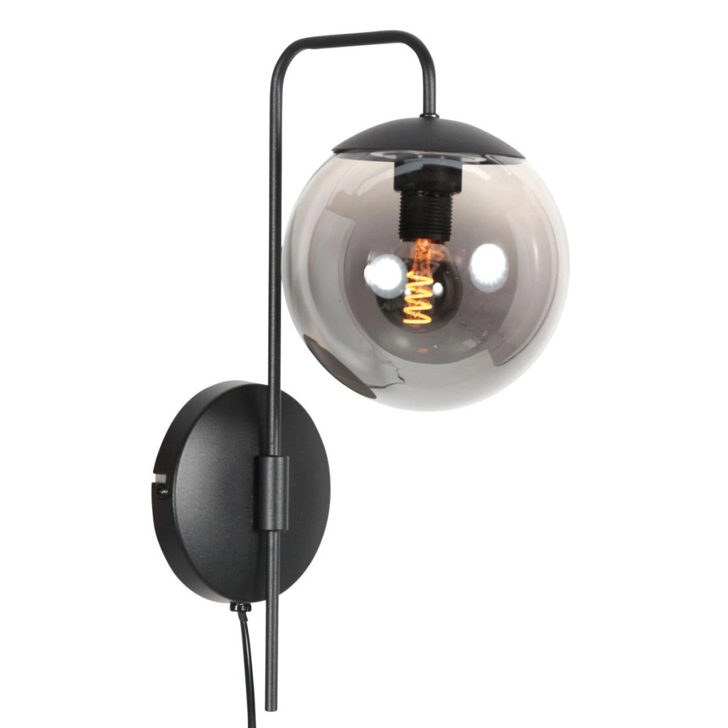 Wall lamp Bollique Black