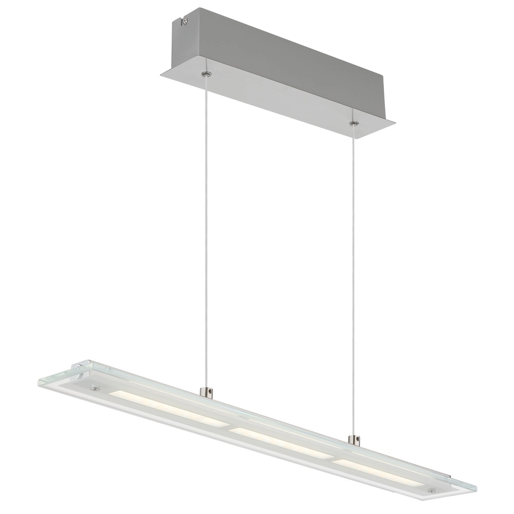 Pendant lamp Novak nickel 64cm Globo 9007371589227