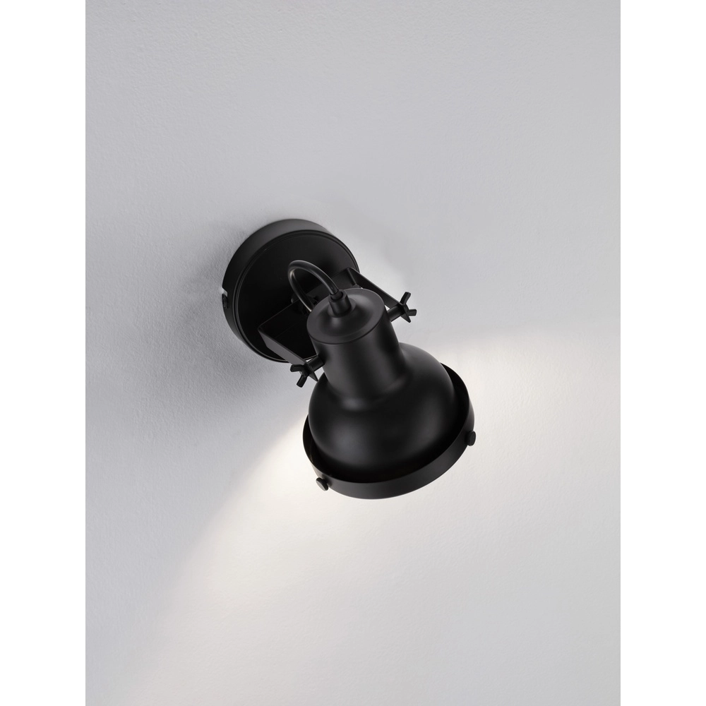Wall lamp Ruvi black single Lyora 5212017446350