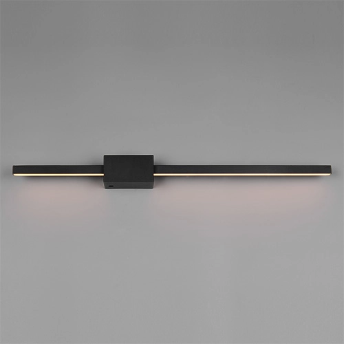 Modern wall lamp Cassino black 70.5cm Trio 4017807683226