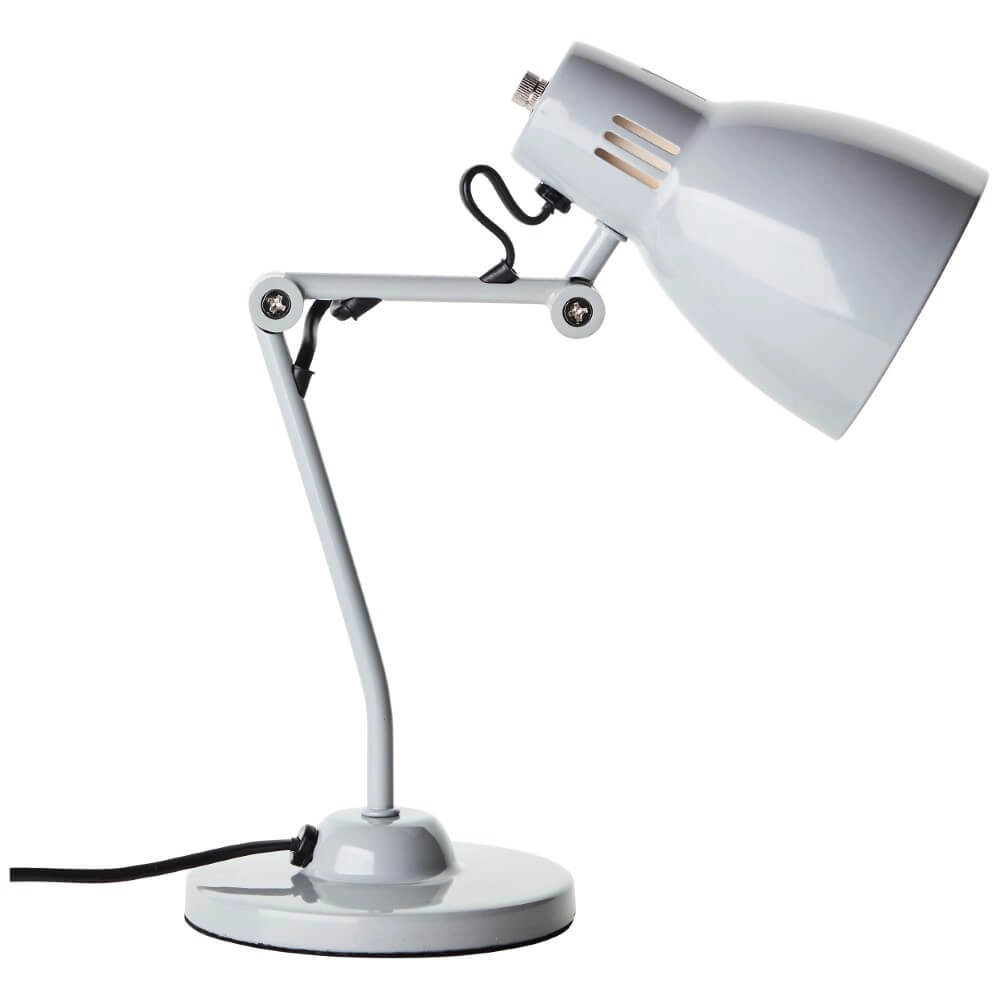 Table lamp Bailie gray Brilliant 4004353412417