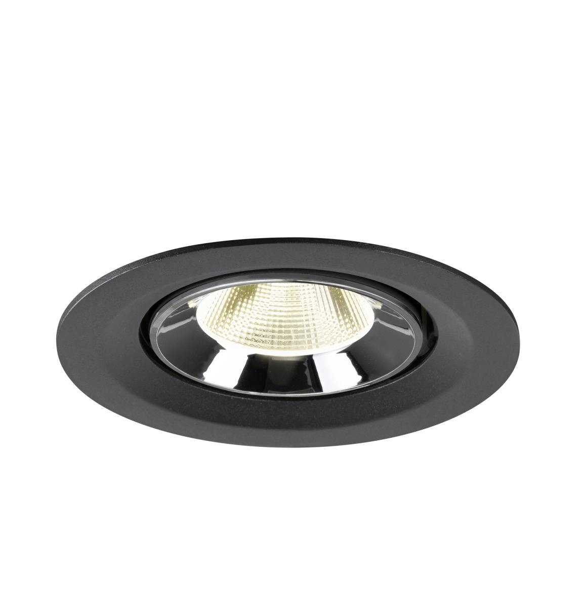 Recessed spotlight Numinos Gimble M black/chrome 4000K - 20deg SLV 4024163311755