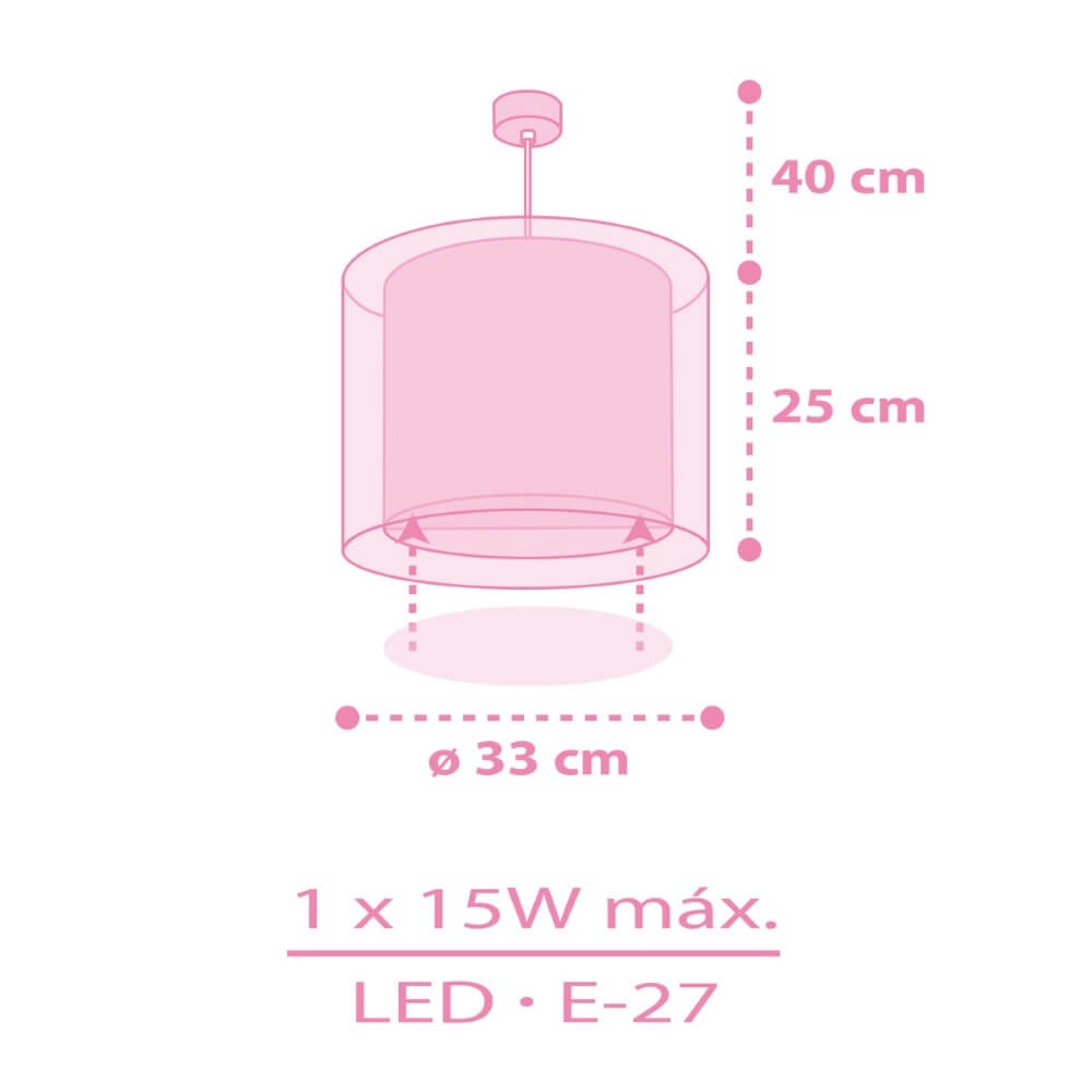 Pendant lamp Unicorns Dalber 8420406002675
