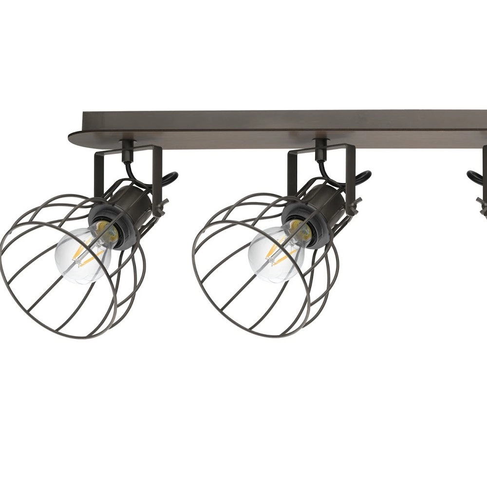 Ceiling light Sambatello 4-light antique brown Eglo 9002759981372