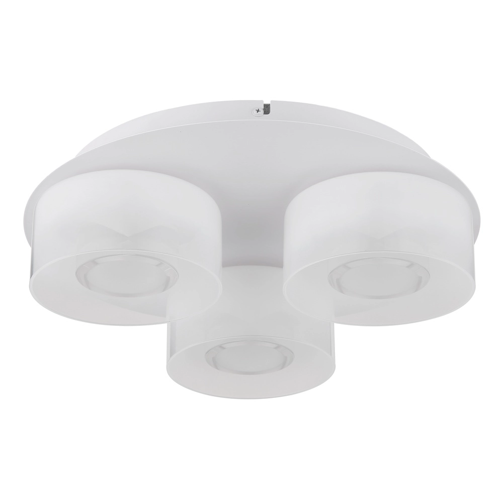 Design ceiling lamp Belinda 3-light white Globo 9007371528318