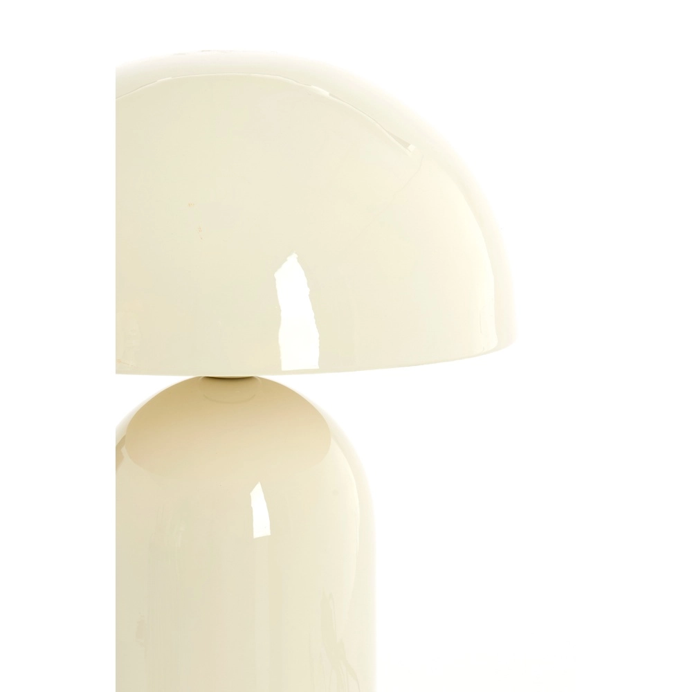 Mushroom table lamp Tolima shine cream - Ø 31cm Light & Living 8717807807832