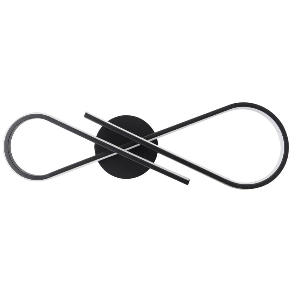 Black ceiling lamp Hinton black Brilliant 4004353442100