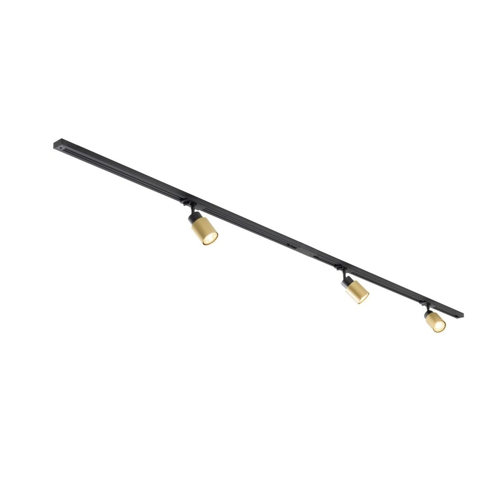 Rail set Puri 2.0 1-phase gold with black SLV 4024163303125