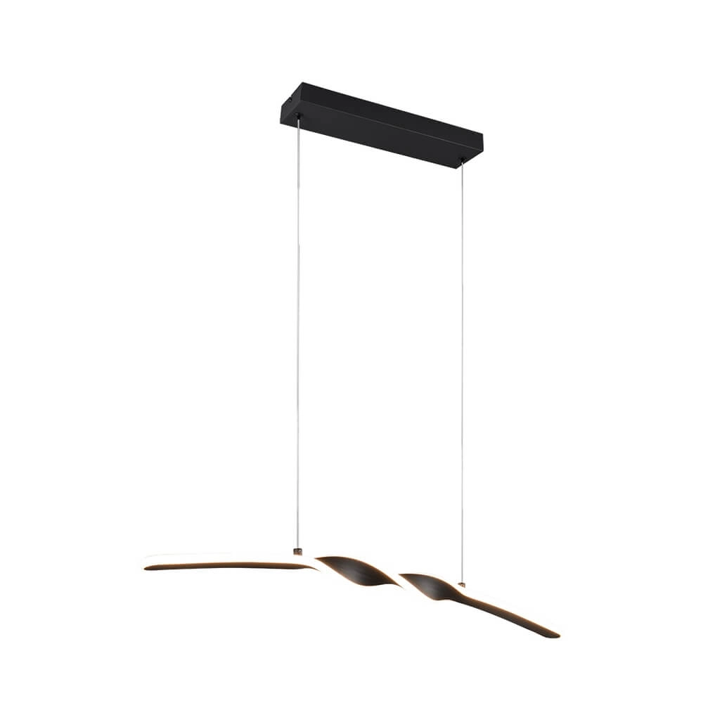 Design pendant lamp Ginko black