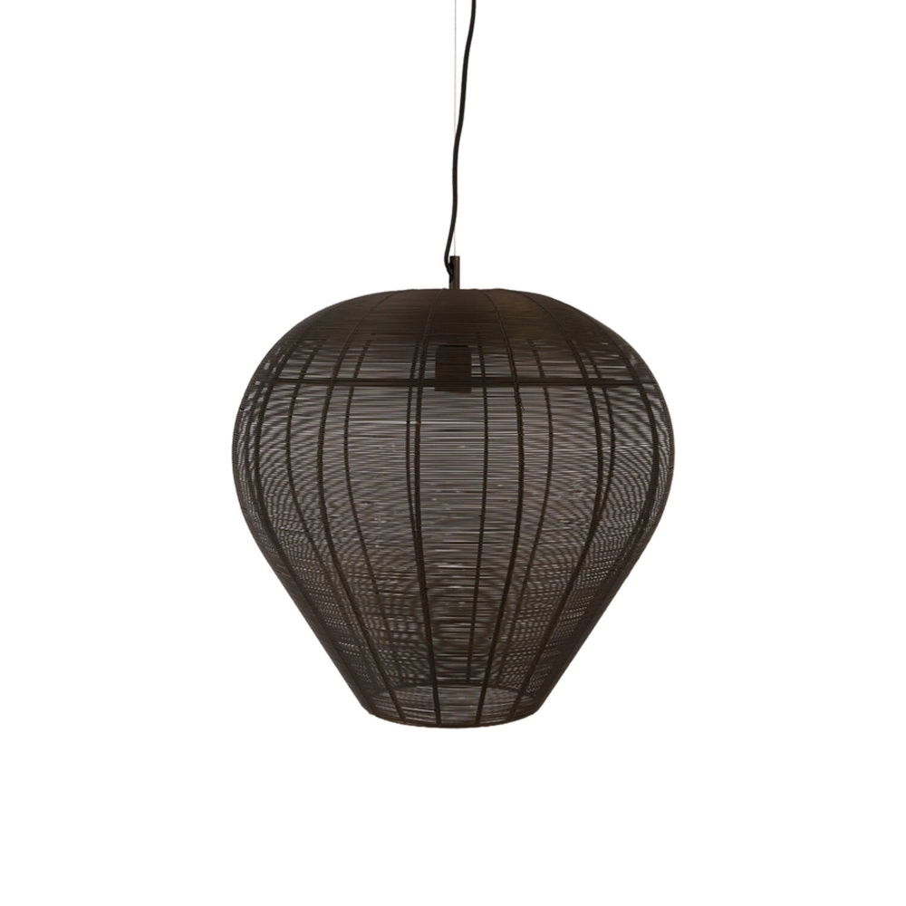 Pendant lamp Horan Ø 50cm black