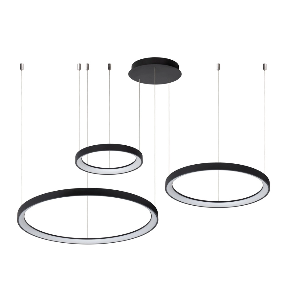 Black pendant lamp Vidal Design Premium by Lucide 5411212460950