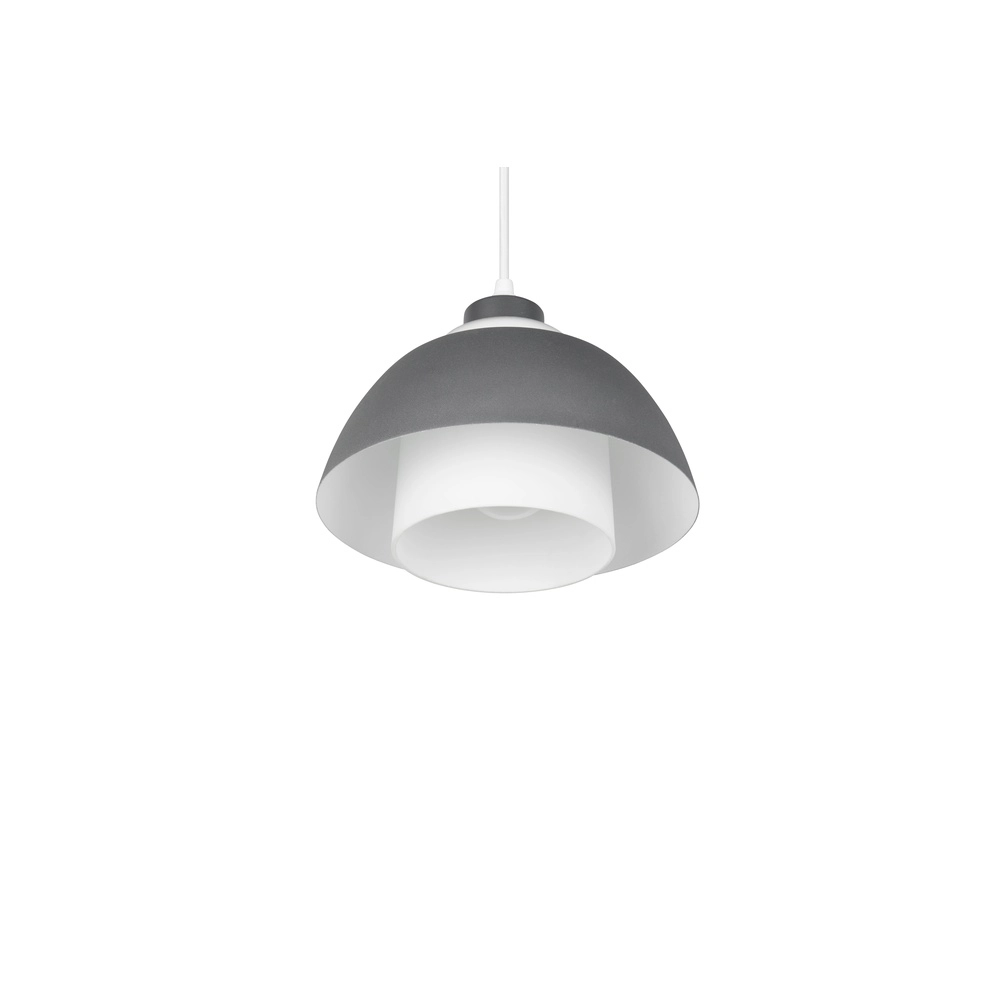 Design pendant lamp Tilos anthracite Ø 23cm Trio 4017807682403