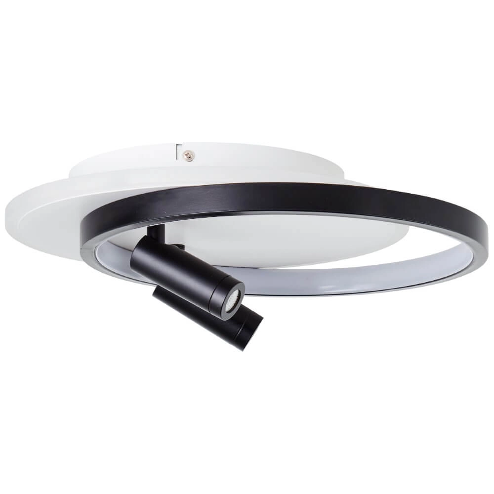 Led ceiling light Eunomia with 2 spotlights Brilliant 4004353409684
