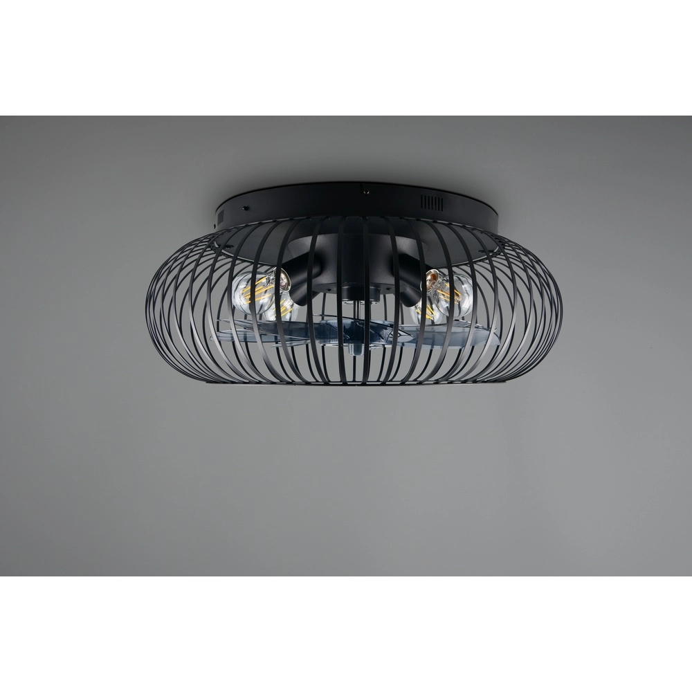 Black fan Johanna Ø 61cm Trio 4017807688115
