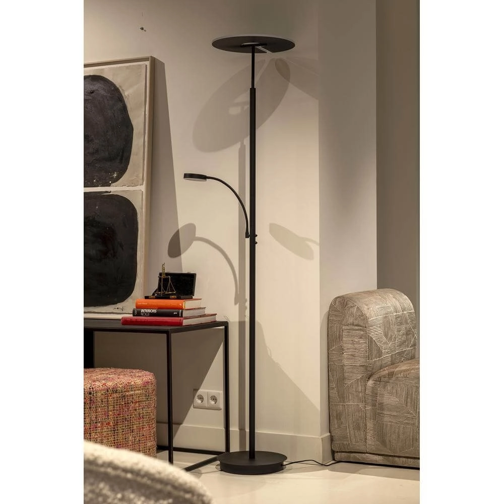 Design reading lamp Riva black Artdelight 8720701101609