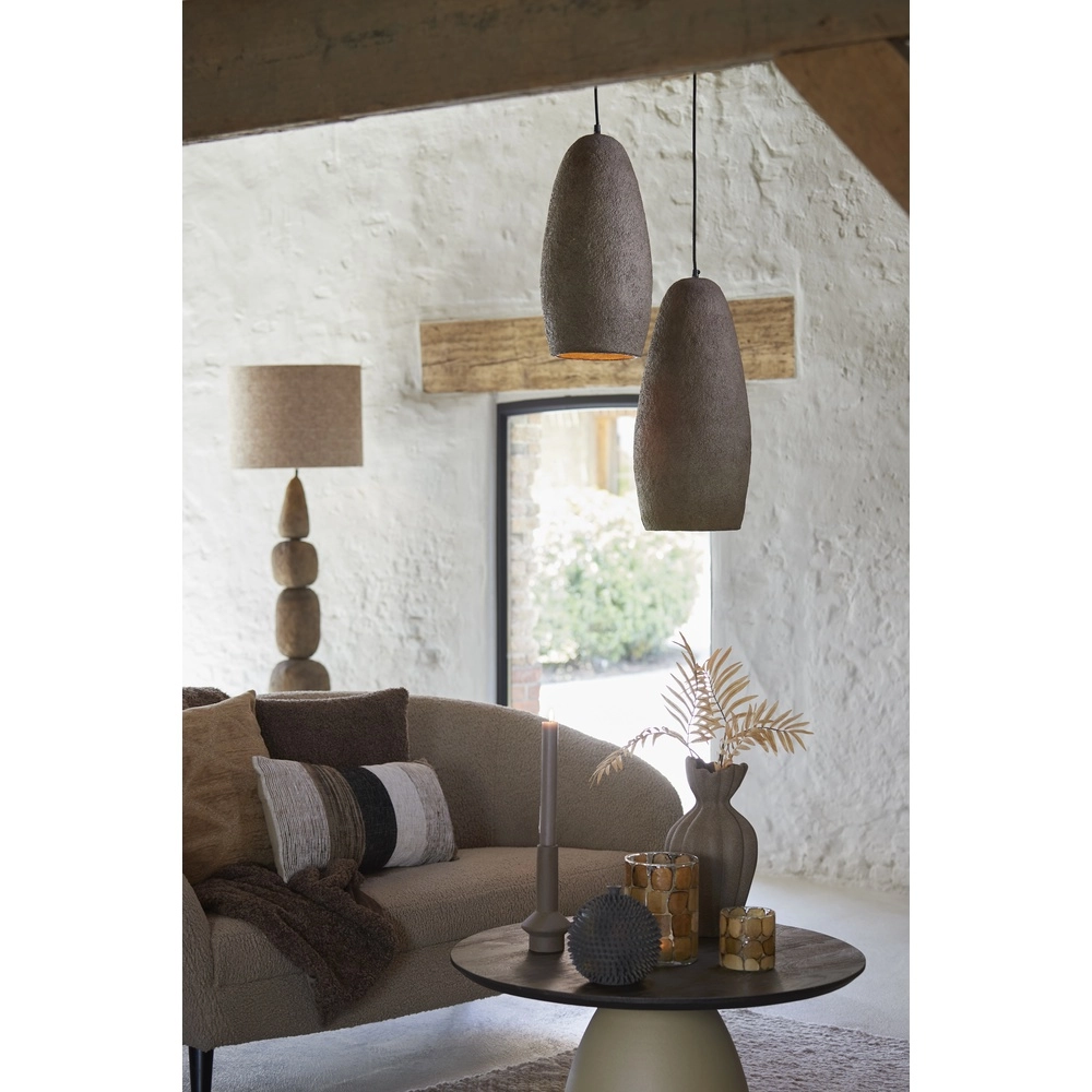 Paper marché pendant lamp Divala Ø 26cm Light & Living 8717807795153
