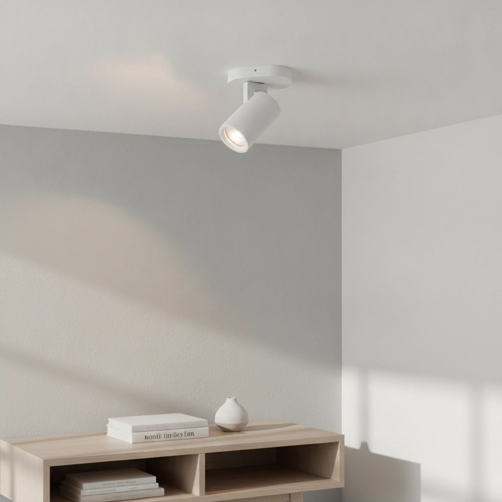Ceiling spotlight Esto only white