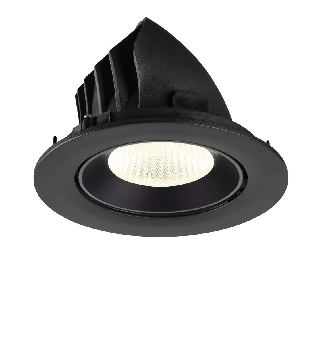 Recessed spotlight Numinos Gimble L black 4000K - 40deg SLV 4024163310123