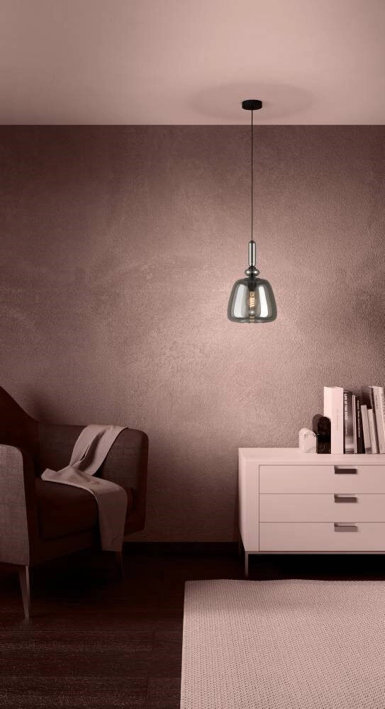 Smoke hanging lamp Bovino Ø 26cm Stars of Light 9002759399979