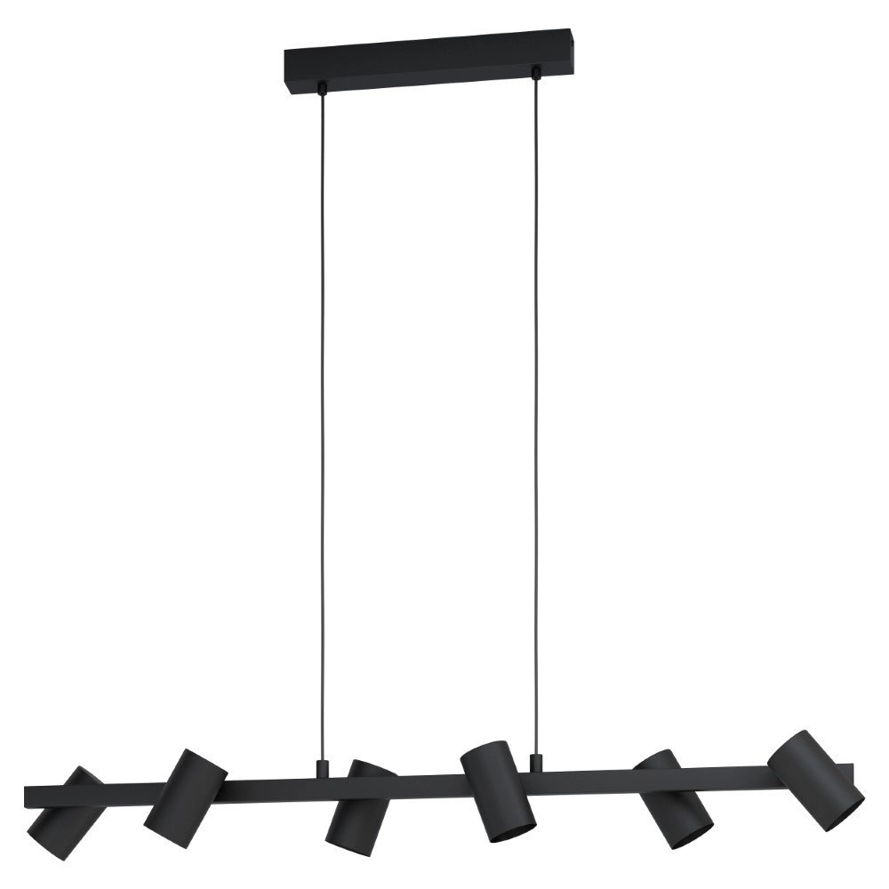 Dining room hanging lamp Gatuela 1 6-light black