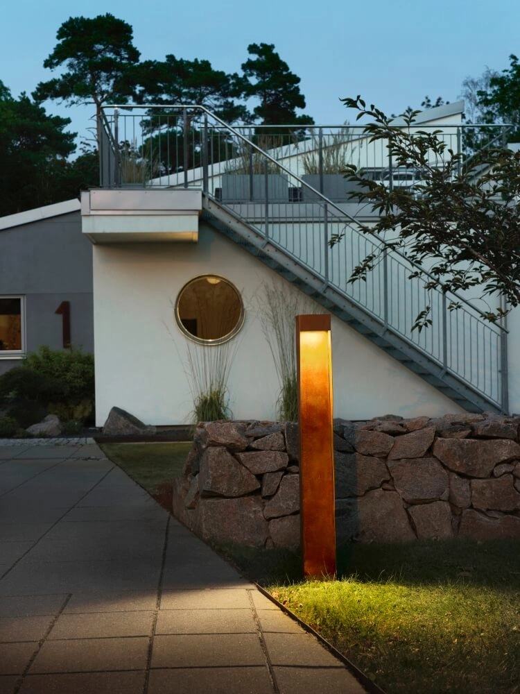 Path lighting Rho Rusty brown KonstSmide 7318307360974