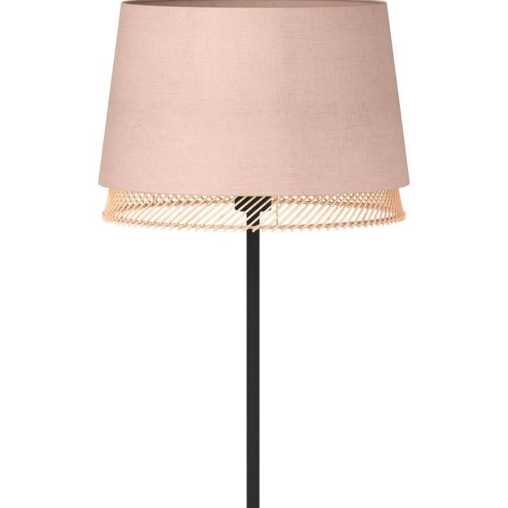 Floor lamp Tabley linen with rattan Eglo 9002759439781